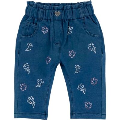 Chicco Byxor, Medium blå, 12 månader Chicco Byxor, Medium blå, 12 månader