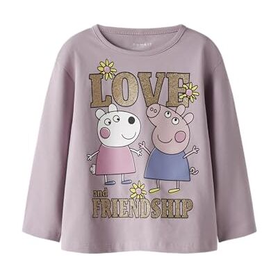 NAME IT Namn IT Nmfdada Peppa Ls Nreg Top Box Cplg, Dawn rosa, 92 NAME IT Namn IT Nmfdada Peppa Ls Nreg Top Box Cplg, Dawn rosa, 92