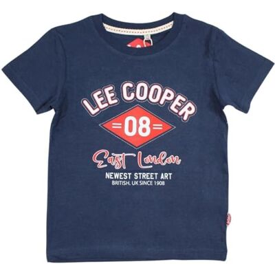 Lee Cooper Pojkar Maglietta Ragazzo kortärmad skjorta, marinblå, 14 år Lee Cooper Pojkar Maglietta Ragazzo kortärmad skjorta, marinblå, 14 år