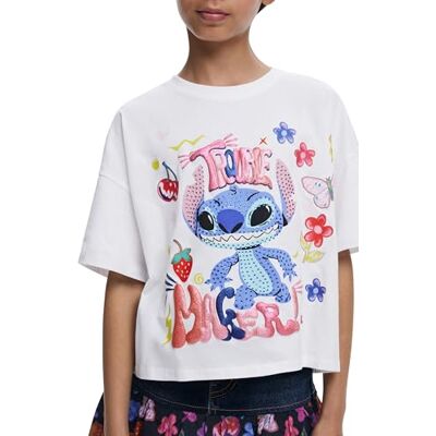 Desigual TS_Trouble Maker_STI, 1000 vit, 11/12, Vit, 12 år Desigual TS_Trouble Maker_STI, 1000 vit, 11/12, Vit, 12 år