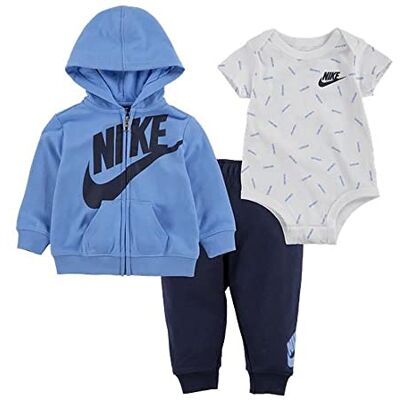 NIKE Jdi Toss 3Pc Fz Set för pojkar, Midnight Navy, 3 månader NIKE Jdi Toss 3Pc Fz Set för pojkar, Midnight Navy, 3 månader