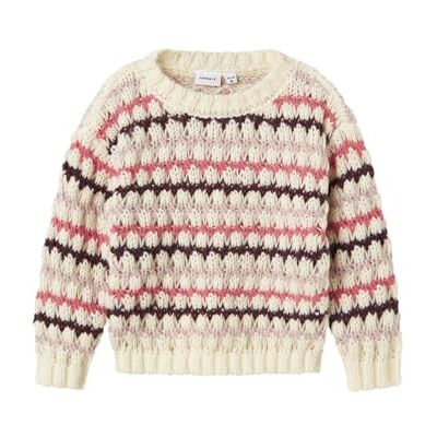 NAME IT flicka Nmflene Ls Knit, Peyote, 110 NAME IT flicka Nmflene Ls Knit, Peyote, 110