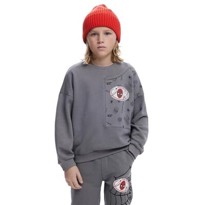 Desigual Sweat_Patches_Marve Sweatshirt för barn, svart, 8 år Desigual Sweat_Patches_Marve Sweatshirt för barn, svart, 8 år