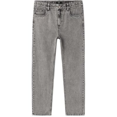 NAME IT Nlmtoneizza Dnm Dad Straight Pant Noos jeans, Grå, 9 År NAME IT Nlmtoneizza Dnm Dad Straight Pant Noos jeans, Grå, 9 År