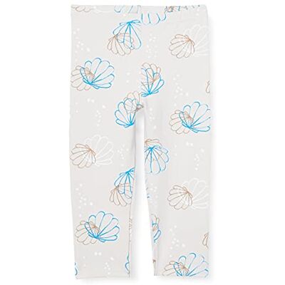 Sanetta Flickor Capri-leggings, Kräm, 92 cm Sanetta Flickor Capri-leggings, Kräm, 92 cm