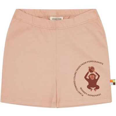 loud + proud unisex barn färgade med växtfärger, GOTS certifierade shorts, Granatäpple, 86-92 loud + proud unisex barn färgade med växtfärger, GOTS certifierade shorts, Granatäpple, 86-92