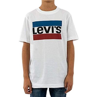 Levi's Pojkar Lvb sportkläder logotyp t-shirt, Vit, 3 år Levi's Pojkar Lvb sportkläder logotyp t-shirt, Vit, 3 år