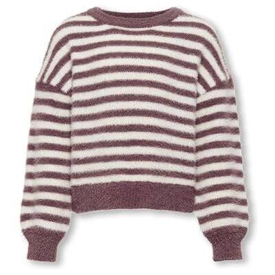 ONLY Kognewpiumo L/S tröja KNT Noos stickad tröja, Rosa Brun, 110-116 ONLY Kognewpiumo L/S tröja KNT Noos stickad tröja, Rosa Brun, 110-116