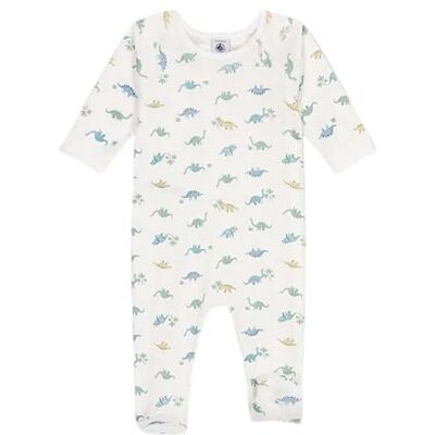 Petit Bateau unisex baby sova bra, dragkedja, Vit/flerfärgad, 18 månader Petit Bateau unisex baby sova bra, dragkedja, Vit/flerfärgad, 18 månader
