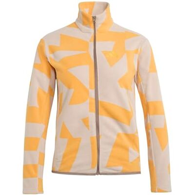 adidas Uniseks dzieci Terrex Kids Multi Printed Full-Zip Fleece, wonder taupe/Pure Tangerine, 5-6 Years adidas Uniseks dzieci Terrex Kids Multi Printed Full-Zip Fleece, wonder taupe/Pure Tangerine, 5-6 Years