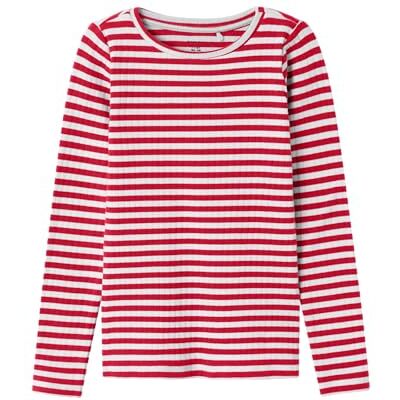 NAME IT Namn IT flicka Nkfsuraja XSL Ls Top Noos långärmad tröja, Klubb, 122-128 NAME IT Namn IT flicka Nkfsuraja XSL Ls Top Noos långärmad tröja, Klubb, 122-128