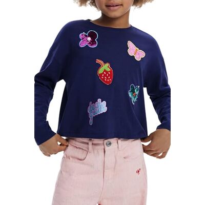 Desigual TS_Lucy, 5001 marin, 11/12, Blå, 12 år Desigual TS_Lucy, 5001 marin, 11/12, Blå, 12 år