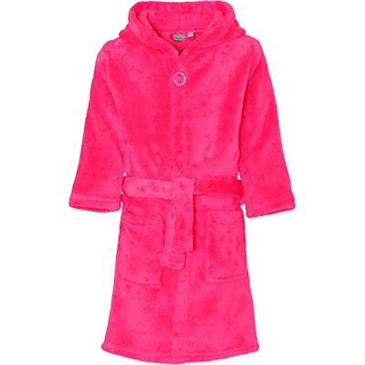 Playshoes Unisex barnfleece-morgonrock, morgonrock, 18 – rosa, 98/104 cm Playshoes Unisex barnfleece-morgonrock, morgonrock, 18 – rosa, 98/104 cm