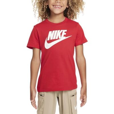 NIKE Futura Evergreen T-tröja för barn, University Red/White, 6/7 År NIKE Futura Evergreen T-tröja för barn, University Red/White, 6/7 År