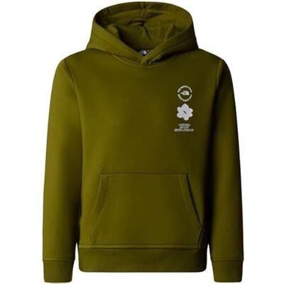 THE NORTH FACE Unisex flickors blomma grafisk avslappnad huvtröja sweatshirt THE NORTH FACE Unisex flickors blomma grafisk avslappnad huvtröja sweatshirt