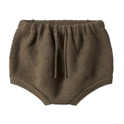 Lil' atelier baby Nbnlaguna Knit Bloomers Lil, shitake, 74 Lil' atelier baby Nbnlaguna Knit Bloomers Lil, shitake, 74