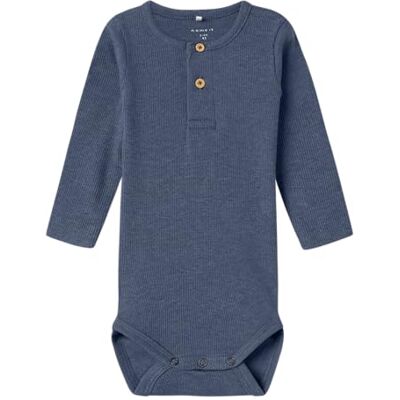 NAME IT Nbmkab Ls Body Noos, Vintage Indigo, Numeric_62, Vintage Indigo, numeric_62 NAME IT Nbmkab Ls Body Noos, Vintage Indigo, Numeric_62, Vintage Indigo, numeric_62