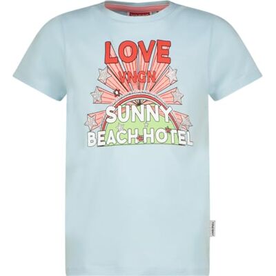 Vingino flicka Hariette T-shirt, Pulverblå, 4 År Vingino flicka Hariette T-shirt, Pulverblå, 4 År