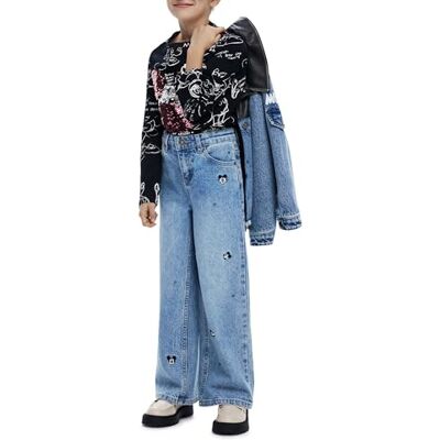 Desigual Denim_Denim, 5053 Denim Medium Wash, 5/6, Blå, 6 år Desigual Denim_Denim, 5053 Denim Medium Wash, 5/6, Blå, 6 år
