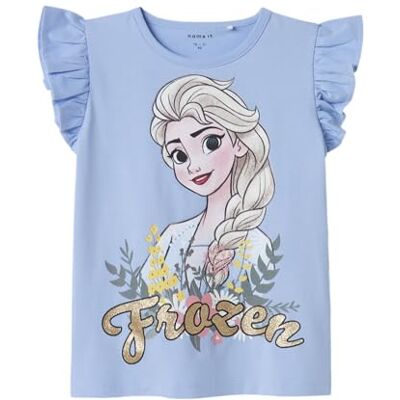 NAME IT Namn IT flicka Nmfabla Frozen Ss Top Box Wdi, Serenity, 92 NAME IT Namn IT flicka Nmfabla Frozen Ss Top Box Wdi, Serenity, 92