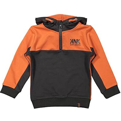 Koko Noko Pojkar tröja, Mörkgrå + blekt orange, 9 Månader Koko Noko Pojkar tröja, Mörkgrå + blekt orange, 9 Månader