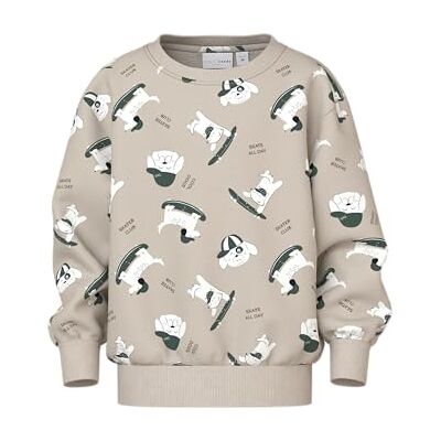 NAME IT Pojkar Nmmvifelix Ls Nreg Sweat Unb, Peyote, 92 NAME IT Pojkar Nmmvifelix Ls Nreg Sweat Unb, Peyote, 92