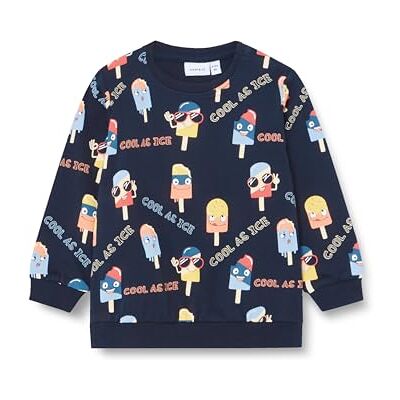NAME IT Nbmhimmel Ls Sweat, blå, 68 NAME IT Nbmhimmel Ls Sweat, blå, 68