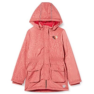 s.Oliver Junior Girl's lång ärm, mörkröd AOP, 98 s.Oliver Junior Girl's lång ärm, mörkröd AOP, 98