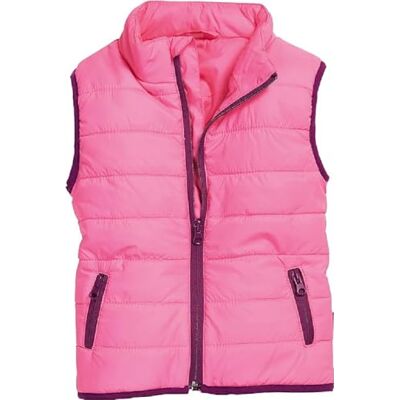 Playshoes Unisex quiltad väst för barn Uni Gilet, Rosa, 86 Playshoes Unisex quiltad väst för barn Uni Gilet, Rosa, 86
