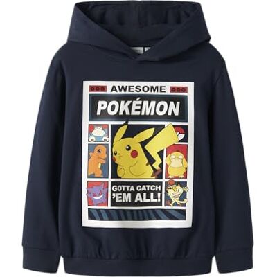 NAME IT Namn IT Nkmdu Pokemon Nreg SWE Wh Bru Noos Sky, marinblå blazer, 146-152 NAME IT Namn IT Nkmdu Pokemon Nreg SWE Wh Bru Noos Sky, marinblå blazer, 146-152