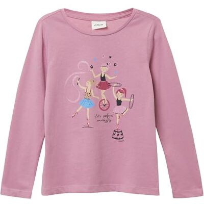 s.Oliver Junior flicka 2169442 långärmad t-shirt, 4189, 92-98 Große Größen, 4189, 92-98 Plus s.Oliver Junior flicka 2169442 långärmad t-shirt, 4189, 92-98 Große Größen, 4189, 92-98 Plus