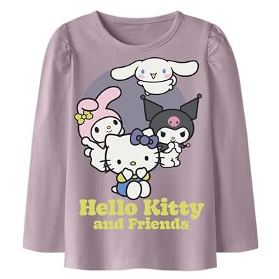 NAME IT Nmfduri Hellok Ls Top Box Sky, Dawn rosa, 116 NAME IT Nmfduri Hellok Ls Top Box Sky, Dawn rosa, 116