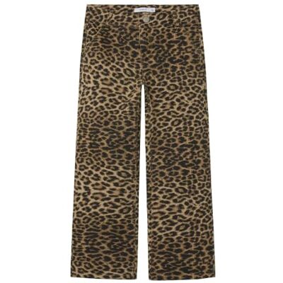 NAME IT Nkfrose Wide TWI Pants 444-Td Noos, Silver Mink, 164 NAME IT Nkfrose Wide TWI Pants 444-Td Noos, Silver Mink, 164