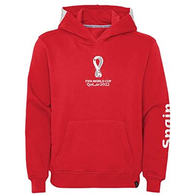 FIFA Flickors officiella World Cup 2022 flickor huvtröja sweatshirt med huva (förpackning med 1) FIFA Flickors officiella World Cup 2022 flickor huvtröja sweatshirt med huva (förpackning med 1)