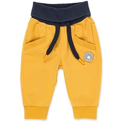 Sigikid Gabardine byxor av ekologisk bomull för baby pojkar i storlekarna 62 till 98, GUL, 62 cm Sigikid Gabardine byxor av ekologisk bomull för baby pojkar i storlekarna 62 till 98, GUL, 62 cm
