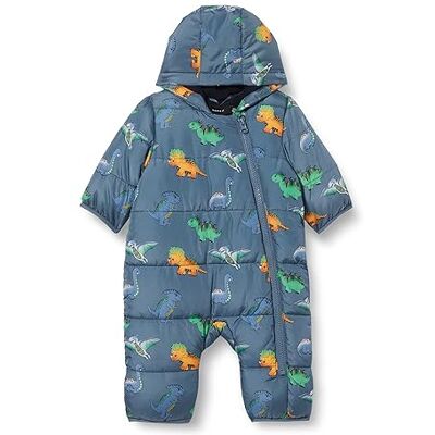 NAME IT Nbmmay Puffer Suit AOP Unisex Snödräkt, Bering Sea, 62-68 NAME IT Nbmmay Puffer Suit AOP Unisex Snödräkt, Bering Sea, 62-68