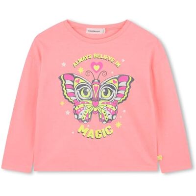 Billieblush U21420 t-shirt för flickor, Persika, 5 år Billieblush U21420 t-shirt för flickor, Persika, 5 år