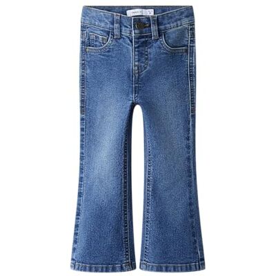 NAME IT Nmfpolly Bootcut jeans 1061-Dt Tb, Mellanblå denim, 104 NAME IT Nmfpolly Bootcut jeans 1061-Dt Tb, Mellanblå denim, 104