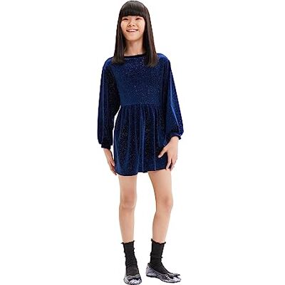 Desigual flicka väst Dafne Casual klänning, blå, 12 år Desigual flicka väst Dafne Casual klänning, blå, 12 år