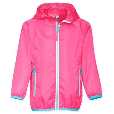 Playshoes Unisex barn vikbar regnfunktionell jacka regnrock regnkläder, ROSA, 98 Playshoes Unisex barn vikbar regnfunktionell jacka regnrock regnkläder, ROSA, 98