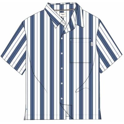 Pepe Jeans Dylan skjorta, blå (Beat Blue), 14 år pojke Pepe Jeans Dylan skjorta, blå (Beat Blue), 14 år pojke