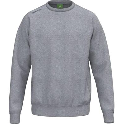Erima Unisex barn TS Basic sweatshirt (2072587) grå melange 152 Erima Unisex barn TS Basic sweatshirt (2072587) grå melange 152