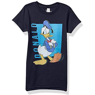 Disney -karaktärer Donald Pop flicka solid crew-tröja, marinblå, X-Small, marinblå, XS, Marinblått Xsp, XS Disney -karaktärer Donald Pop flicka solid crew-tröja, marinblå, X-Small, marinblå, XS, Marinblått Xsp, XS