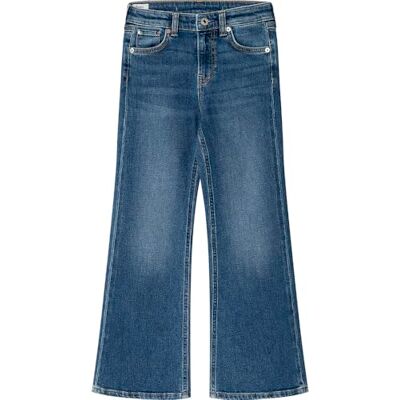 Pepe Jeans flickor Slim Fit Flare Hw Jr jeans, Blå (denim – Ic4), 12 år Pepe Jeans flickor Slim Fit Flare Hw Jr jeans, Blå (denim – Ic4), 12 år