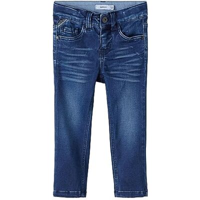NAME IT Flickor byxor, Mörkblå denim, 80 cm NAME IT Flickor byxor, Mörkblå denim, 80 cm