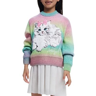Desigual JERS_Kitty, 9019 Tutti Fruti, 5/6, FINISHES Material, 6 años Desigual JERS_Kitty, 9019 Tutti Fruti, 5/6, FINISHES Material, 6 años