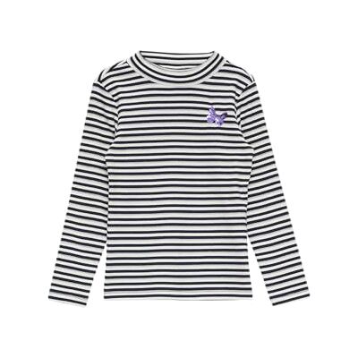s.Oliver Långärmad tröja för flickor av ribbmaterial, 59 g1 blå, 92-98 plus size s.Oliver Långärmad tröja för flickor av ribbmaterial, 59 g1 blå, 92-98 plus size