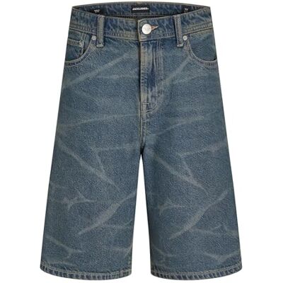 JACK & JONES Jjialex Jjoriginal Shorts Sq 456 Jnr, Blå denim, 134 JACK & JONES Jjialex Jjoriginal Shorts Sq 456 Jnr, Blå denim, 134