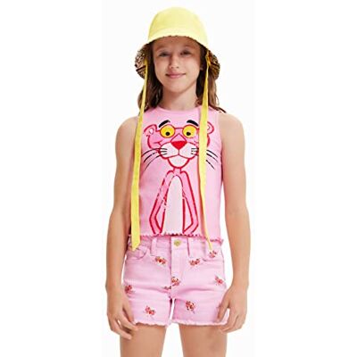 Desigual Girl's TS_PINZA 3056 TUROSA T-shirt, röd, 12 år, röd, 12 År Desigual Girl's TS_PINZA 3056 TUROSA T-shirt, röd, 12 år, röd, 12 År