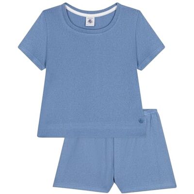 Petit Bateau flickans A09RS Pyjacourt, strand, 8 Ans, strand, 8 År Petit Bateau flickans A09RS Pyjacourt, strand, 8 Ans, strand, 8 År